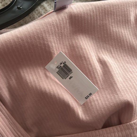 Pink ribbed bodysuit - Picture 2 of 2